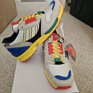 Brand New Adidas ZX 8000 Lego Sneakers Size 9.5